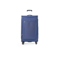 Trolley grande in tessuto blu navy