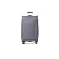Trolley gross aus Textil Grau