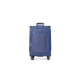Trolley medio in tessuto blu navy