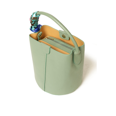 Borsa A Tracolla Zaino Donna In Pelle PU - Verde - 12"x11"x6" - 8 Tasche Antifurto Per Viaggio E Lavoro